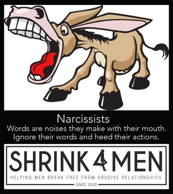 Shrink4Men_Narcissists_Words are noises they make with their mouths
